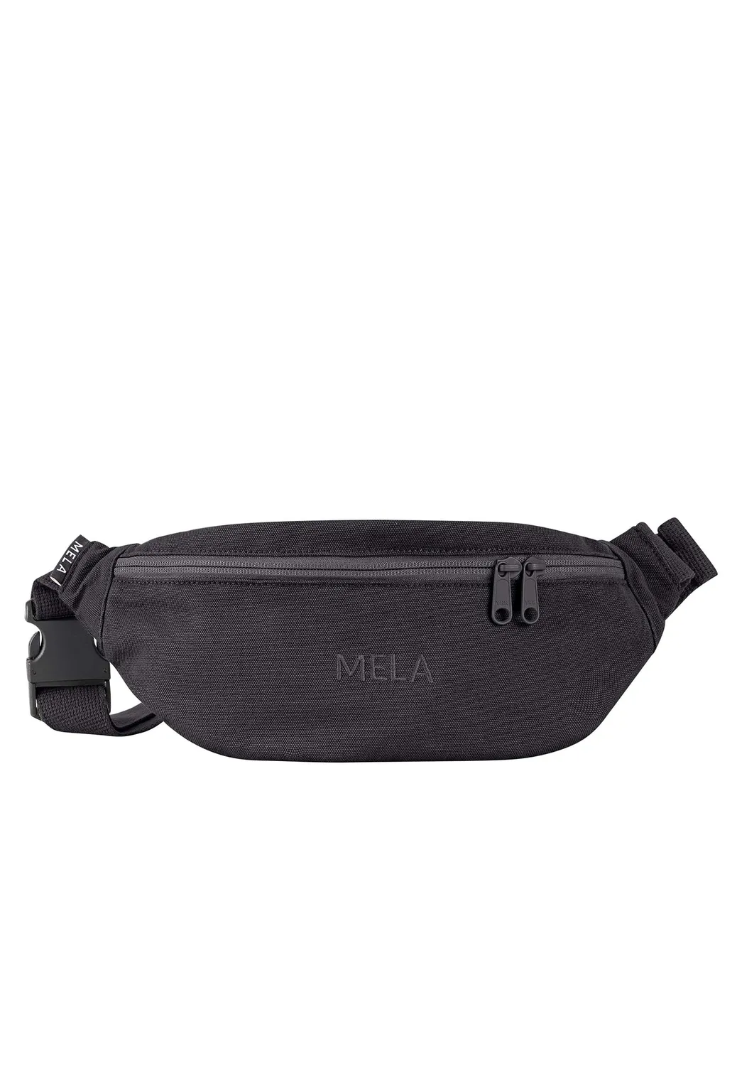 MELA Hip Bag Bauchtasche all black Canvas