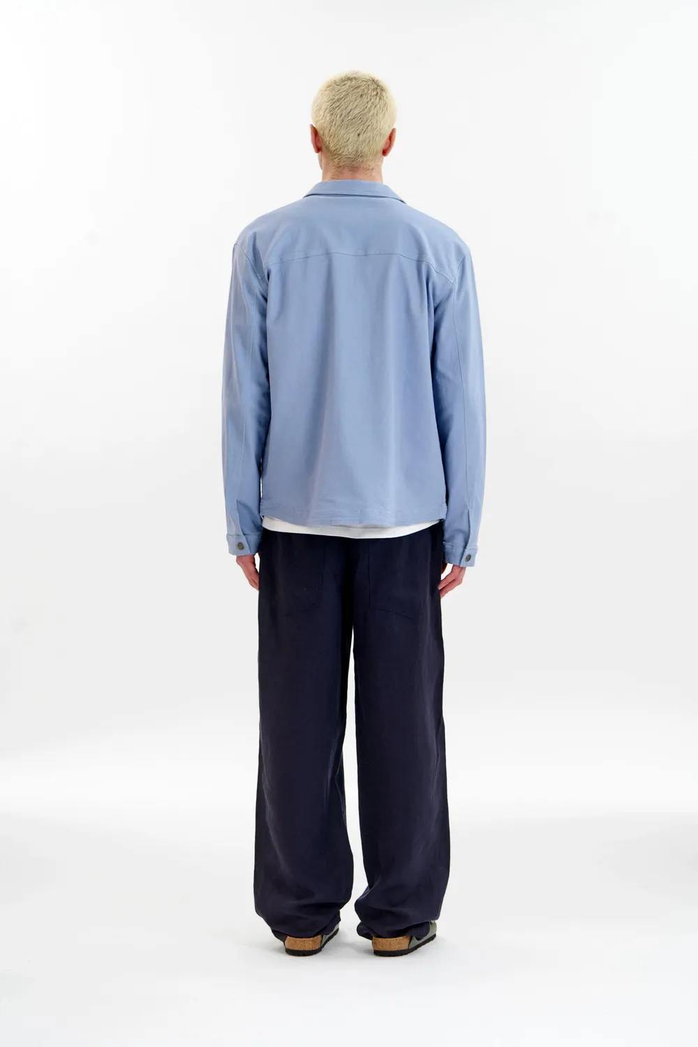Komodo Christophe Jacke Blau aus Bio-Baumwolle