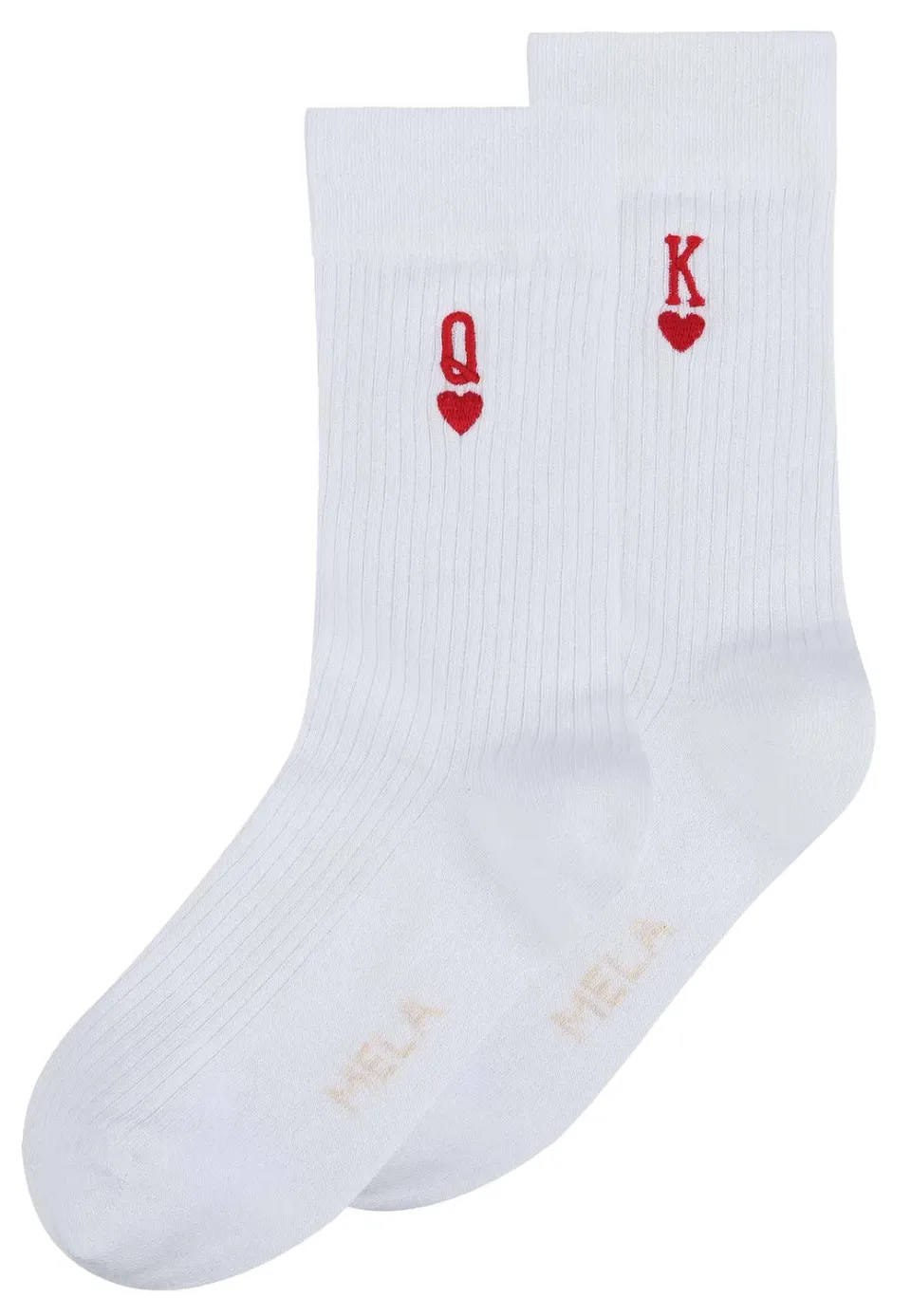 MELA Mix & Match Socken bestickt Bio-Baumwolle Set