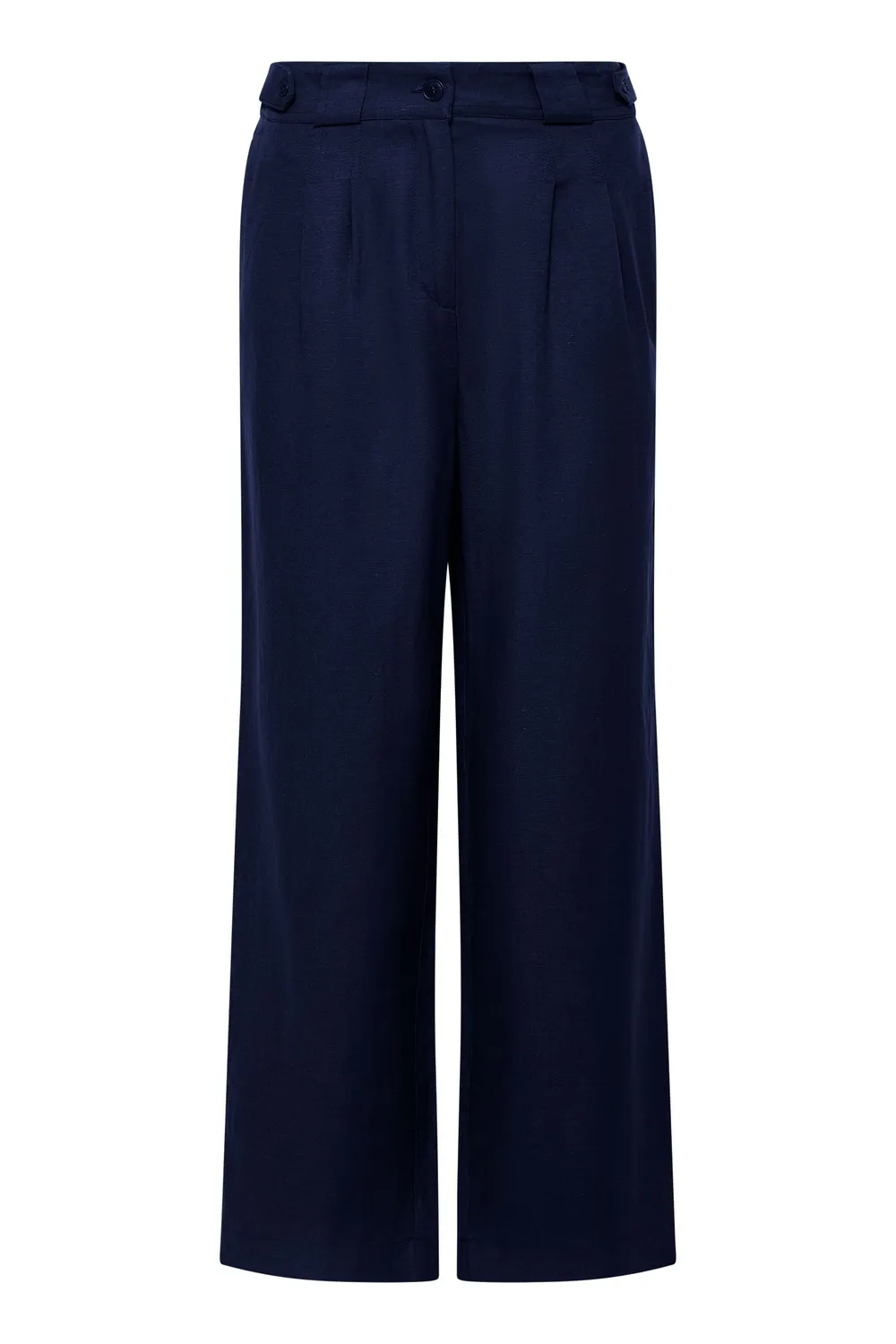 Komodo Mira Hose Navy Tencel-Leinen