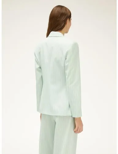Motivi Spring Summer 24 Nadelstreifen Blazer Jacke Viskose