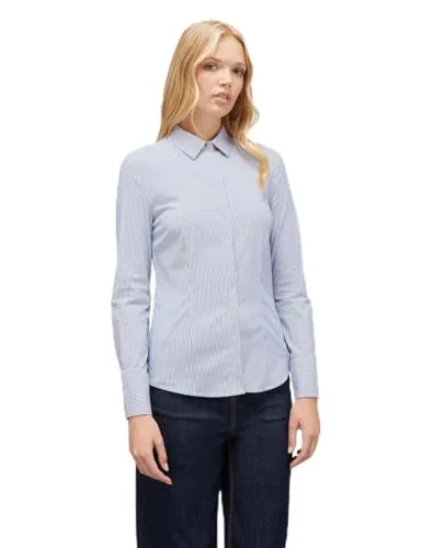Motivi Hemdbluse gestreift Popeline Bluse Gr. 36