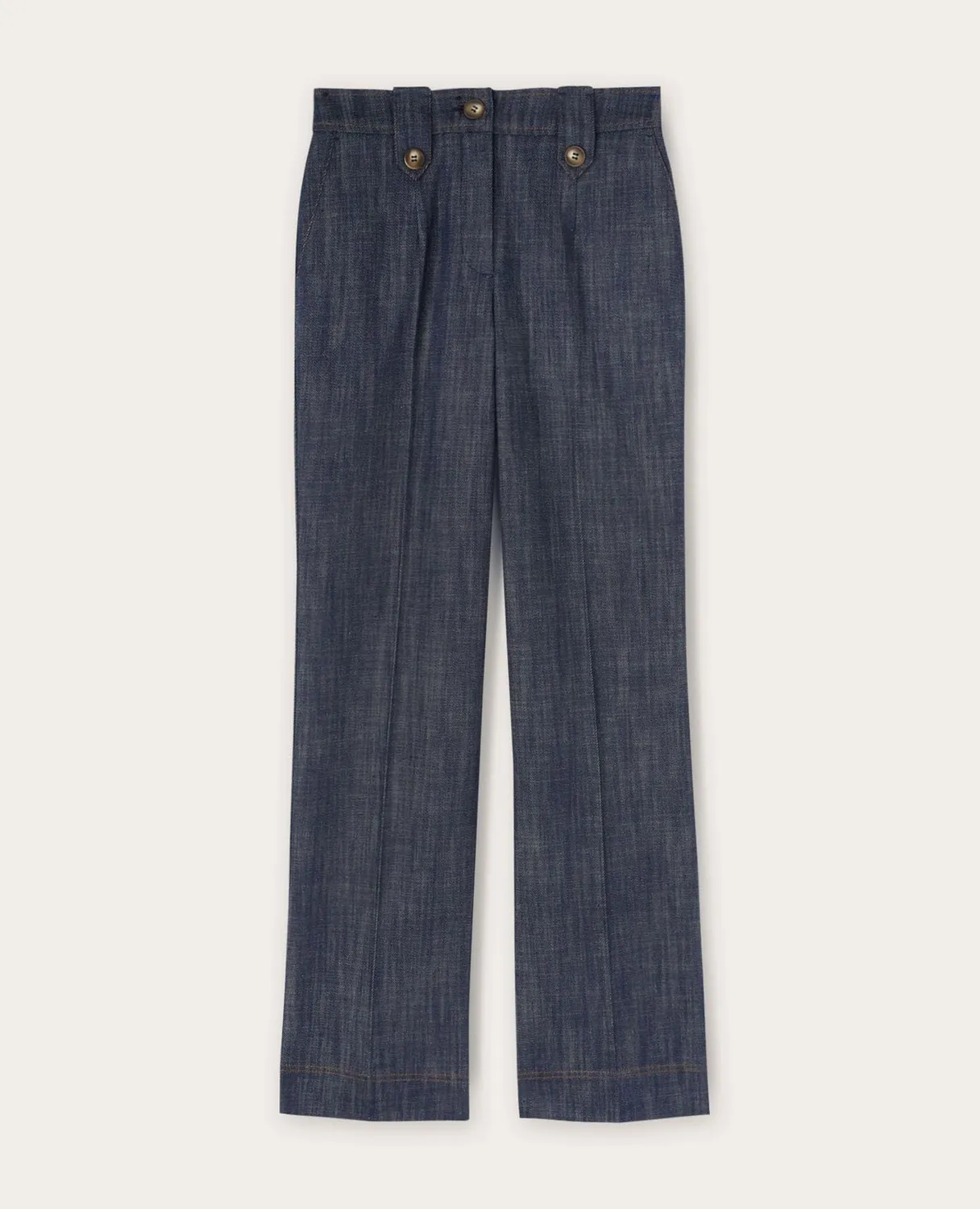Motivi Jeans weites Bein Flamm-Optik