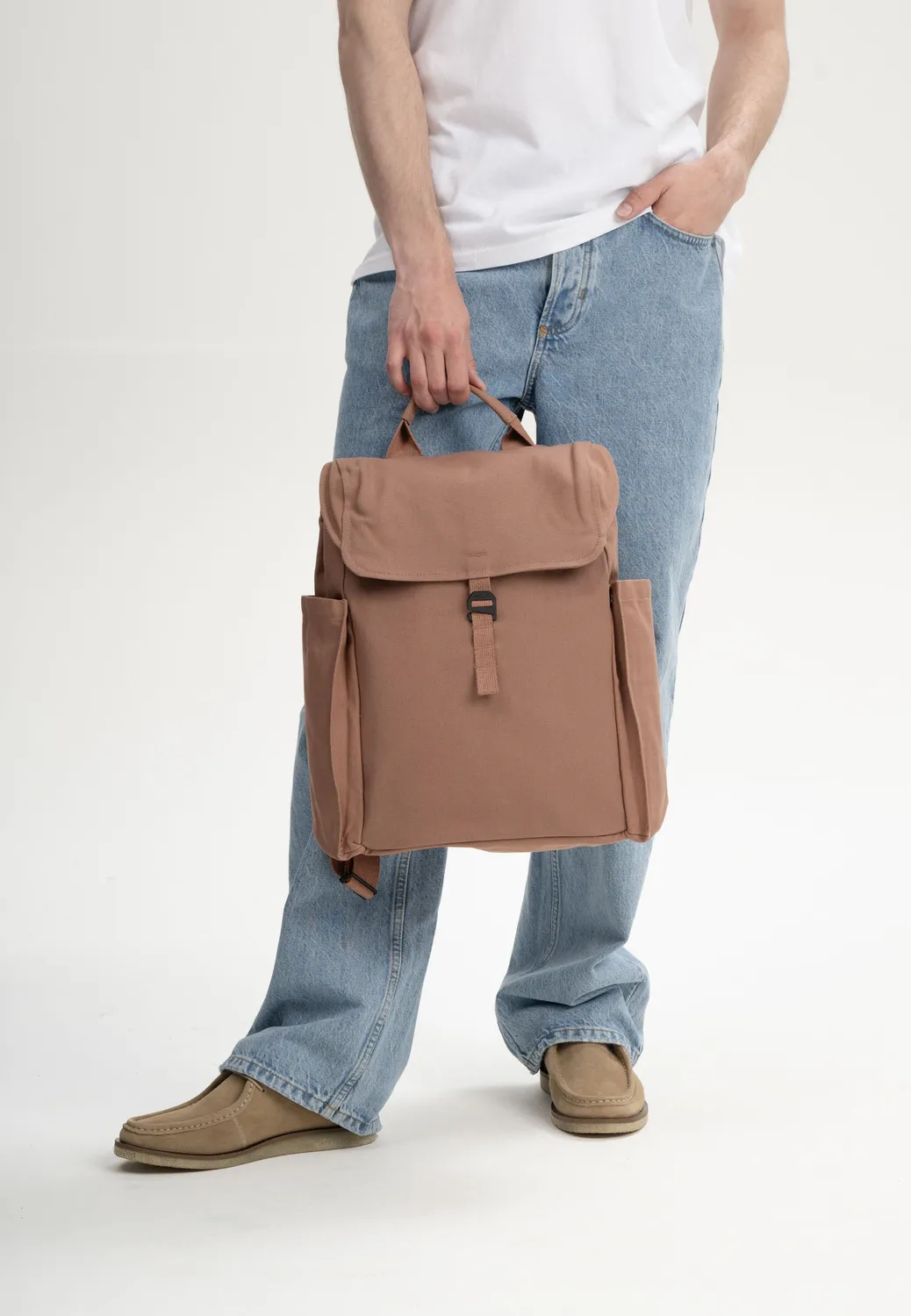 MELA Balamani Rucksack Canvas mit Laptopfach