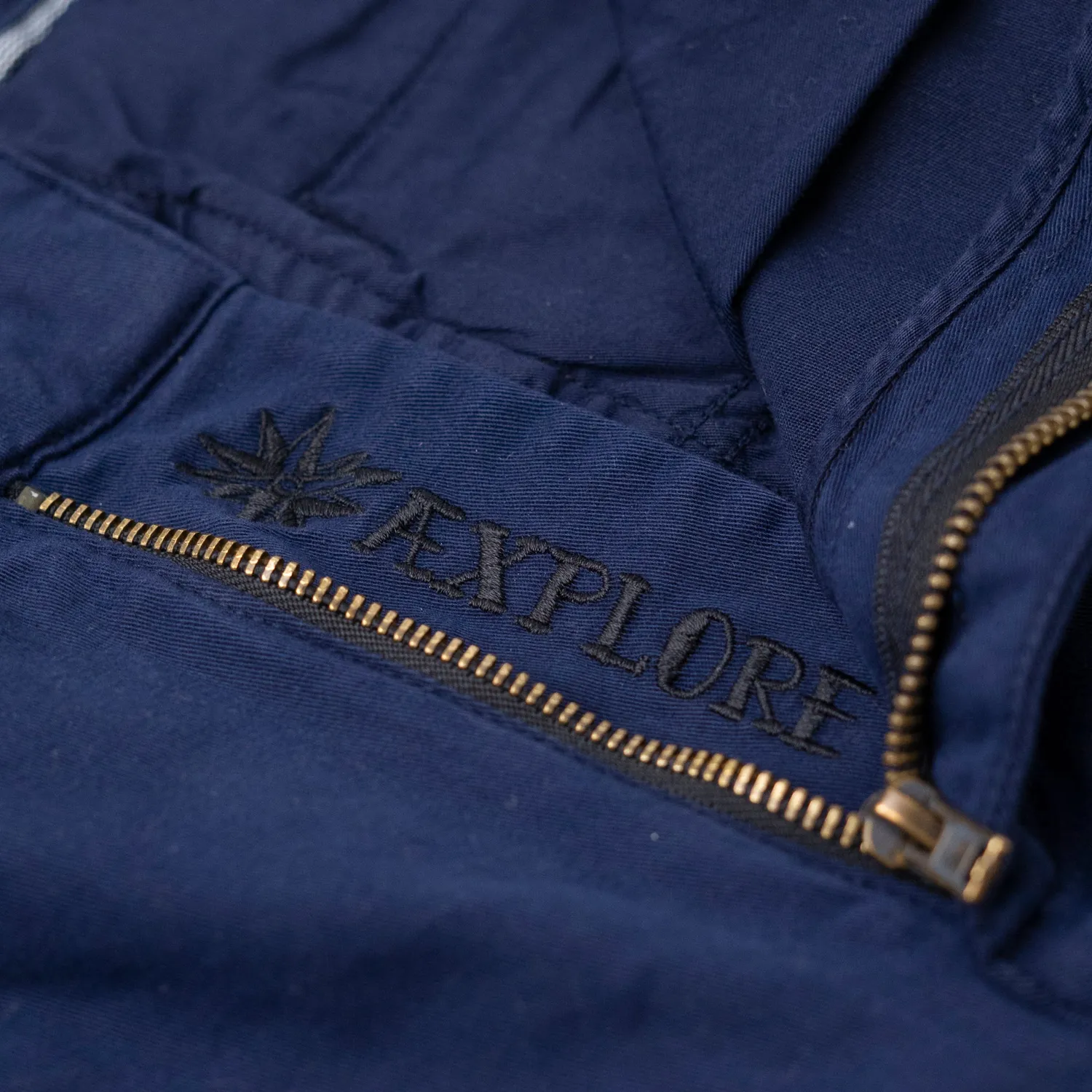 LAKOR Chino Shorts Shorts Navy Baumwolle