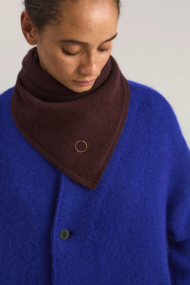 Oyuna Arco Neckwarmer Carob Kaschmir Tuchband