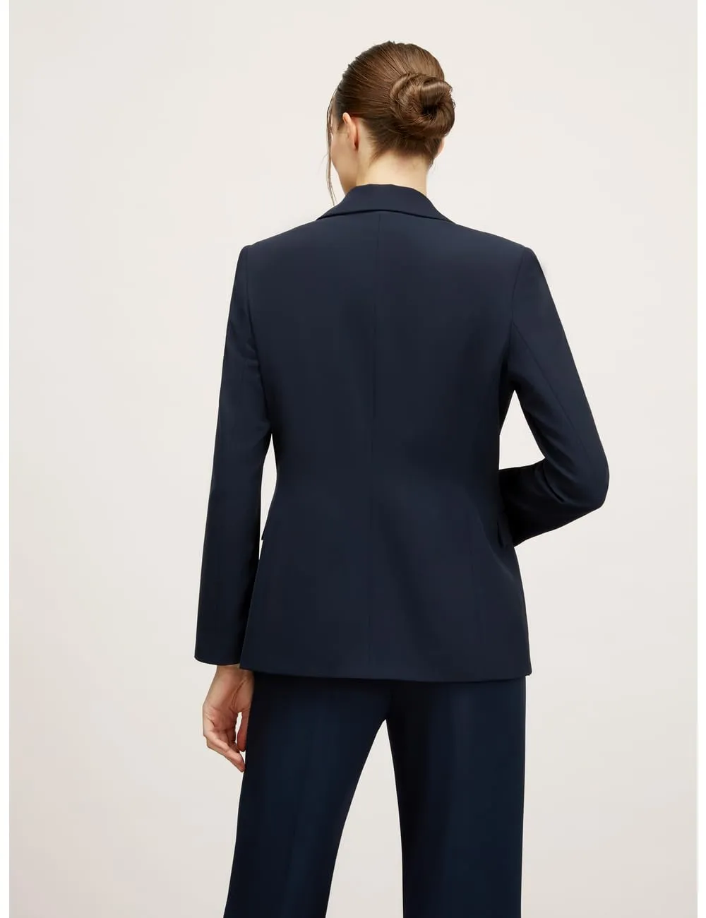 Motivi Blazer einreihig mit Knopf Damen fließend