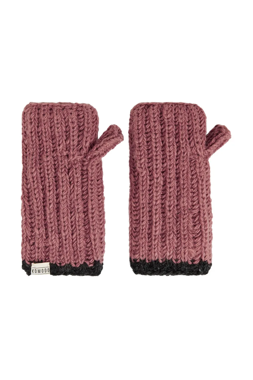 Komodo Rafi Handschuhe Rosa S aus Lammwolle