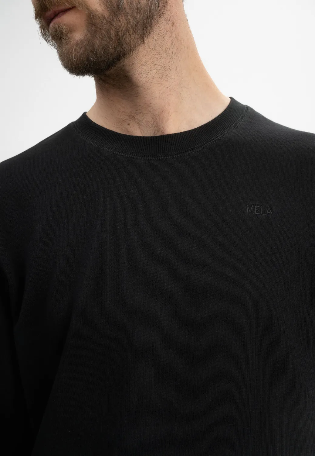 MELA Adil Sweatshirt grau-melange aus Fairtrade-Bio-Baumwolle