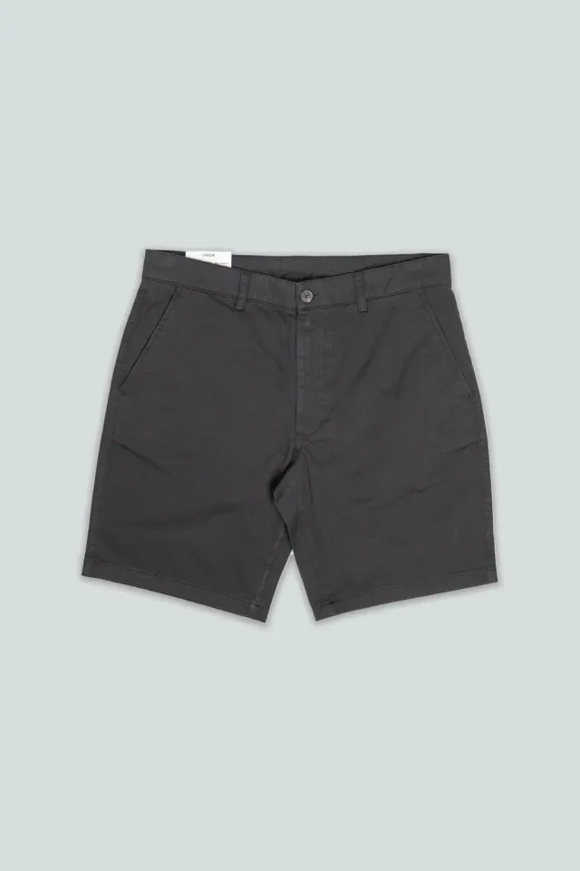 LAKOR McBeardface Shorts Schwarz aus Bio-Baumwolle