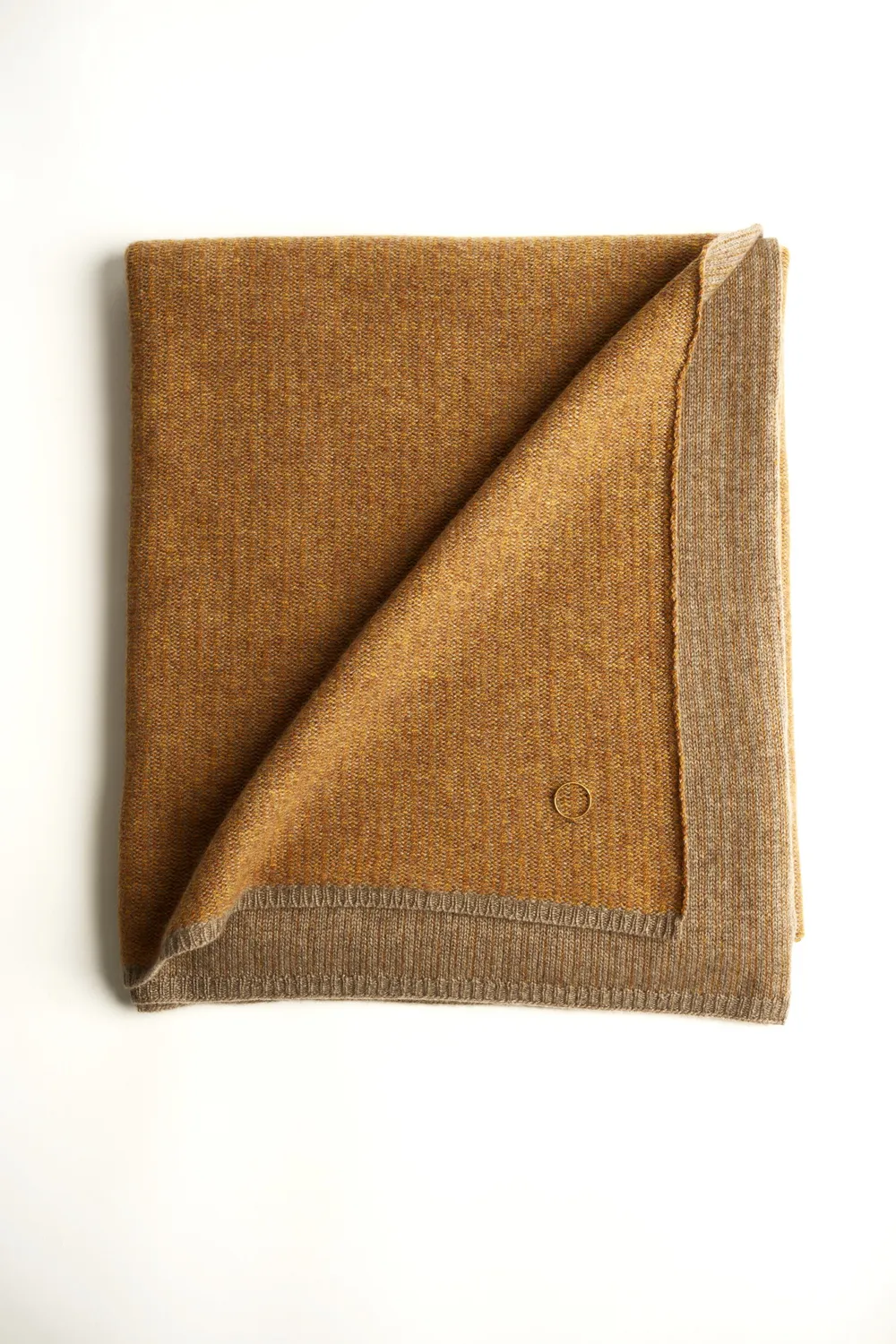 Oyuna Letra Decke Honey Taupe zweifarbig