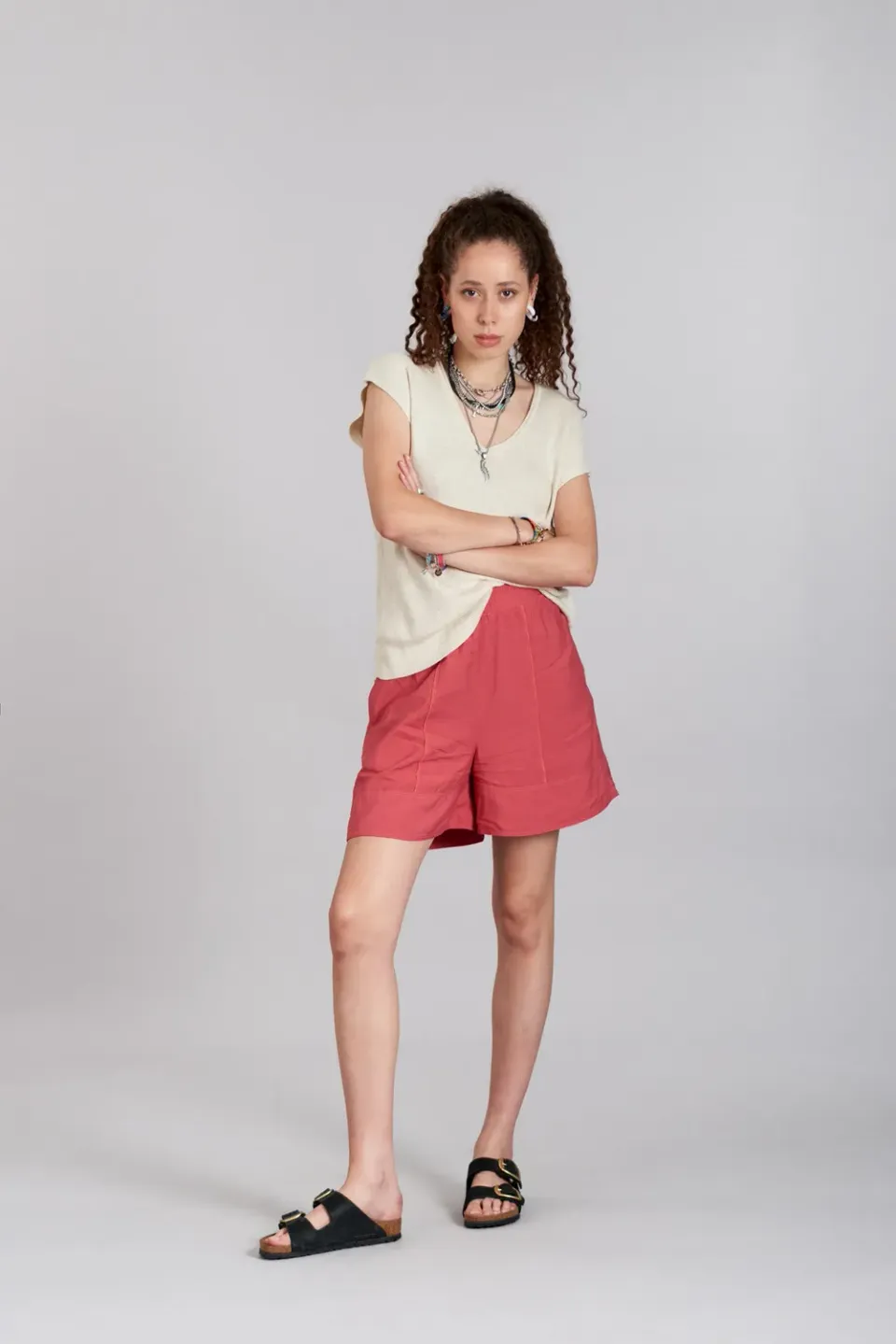 Komodo Maya Shorts Pink Gr.36 aus Viskose-Mix