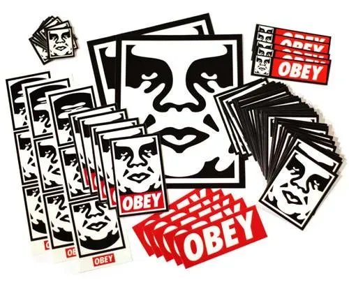 Obey Street Bomber Sticker Pack Aufkleber 130 Stück