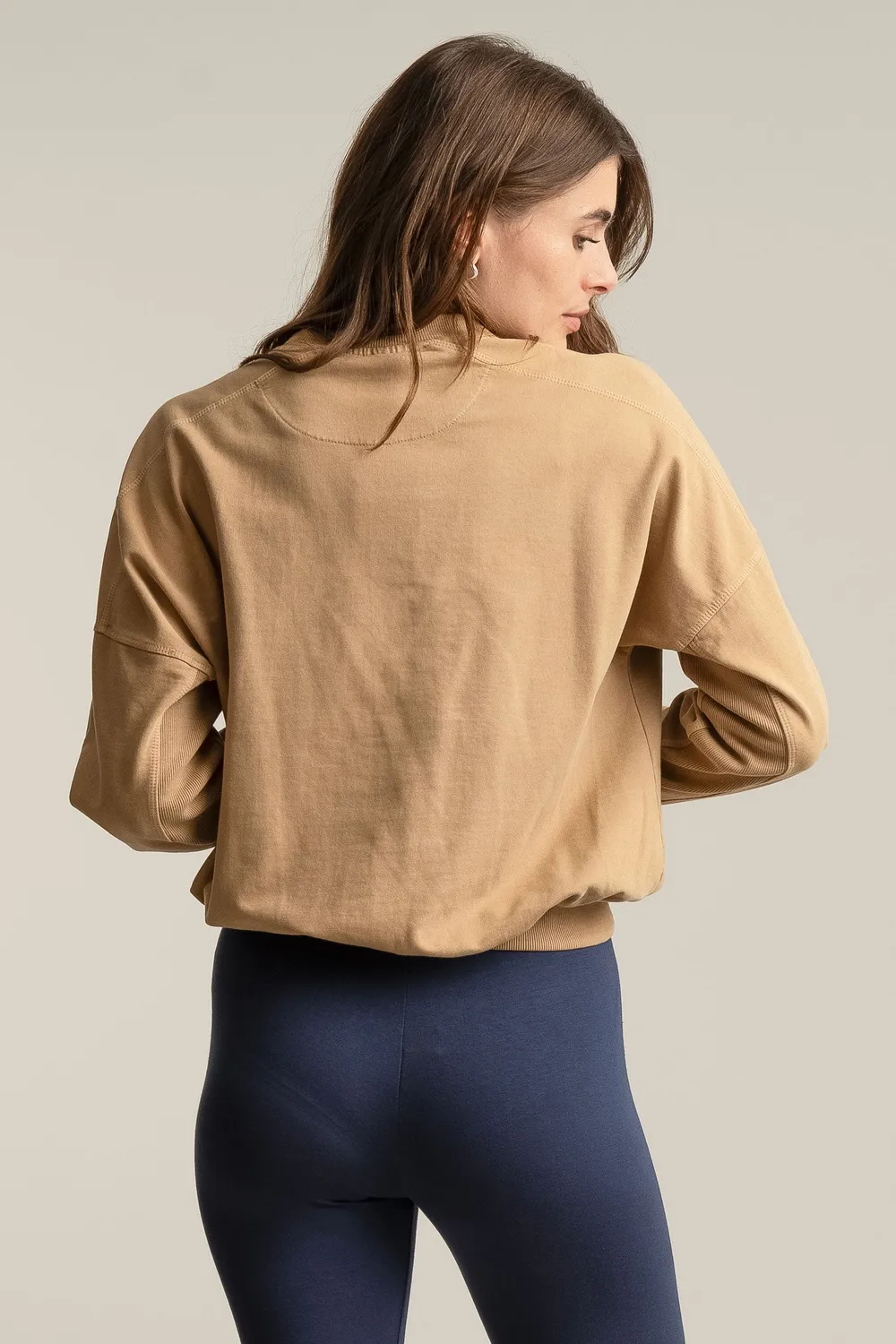 Komodo Dawn Organic Cotton Sweat Croissant Bio-Baumwolle