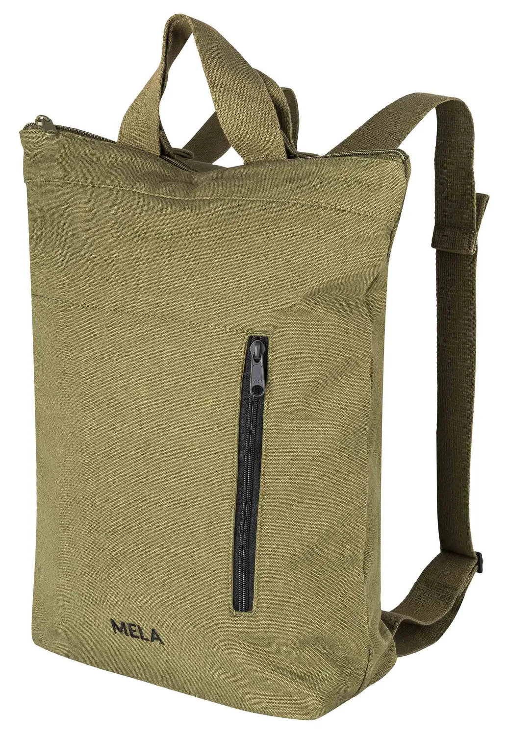MELA ANIL Hybrid-Rucksack nougat 13 Liter Canvas