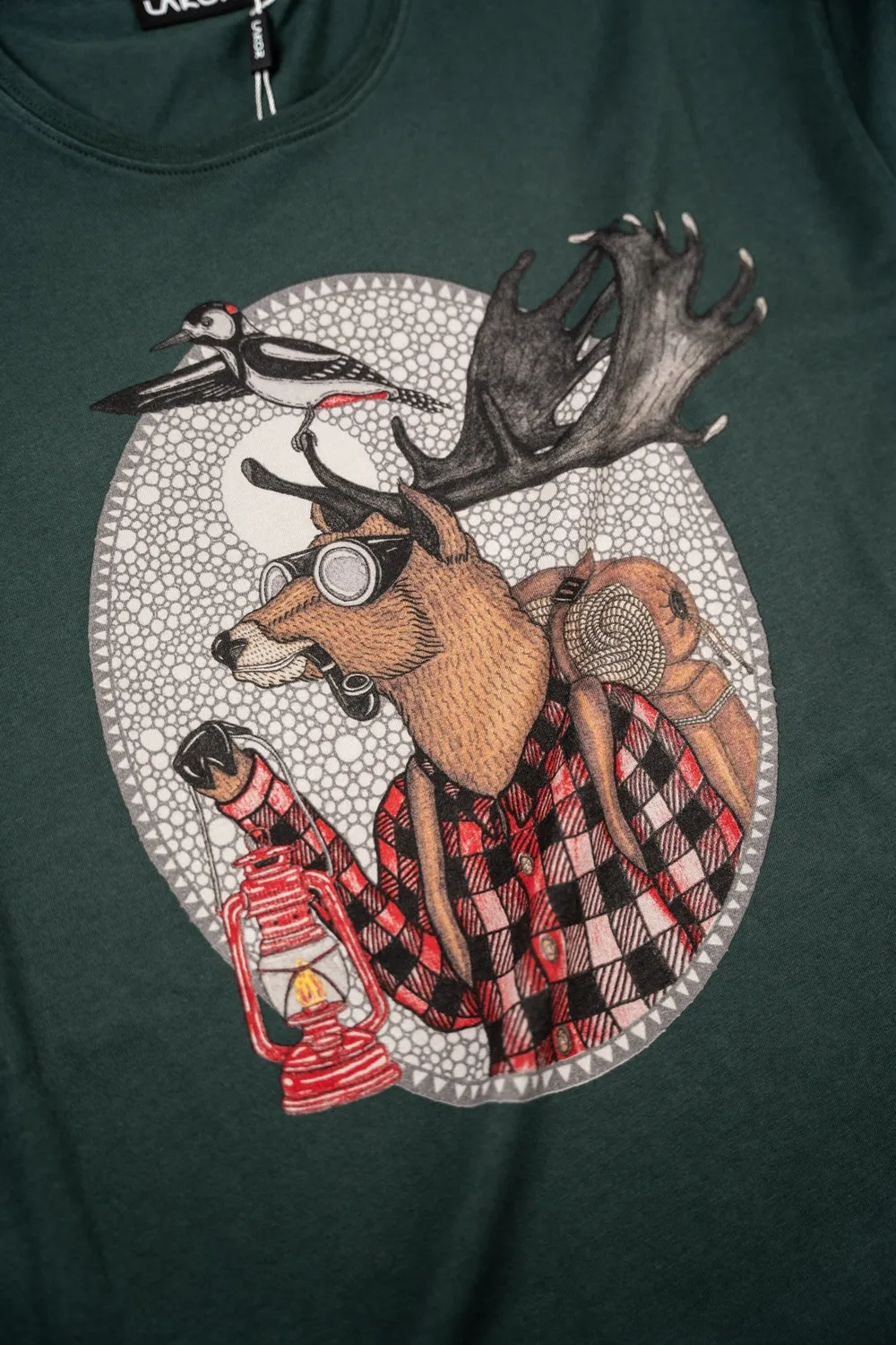 LAKOR Pathfinders T-Shirt Green Gables Bio-Baumwolle