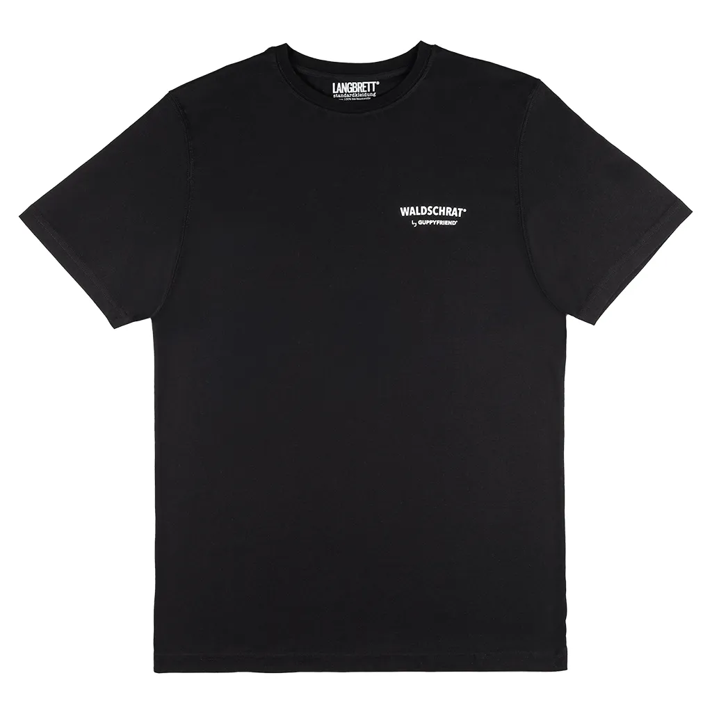 Langbrett HSD Waldschrat T-Shirt Bio-Baumwolle schwarz leicht