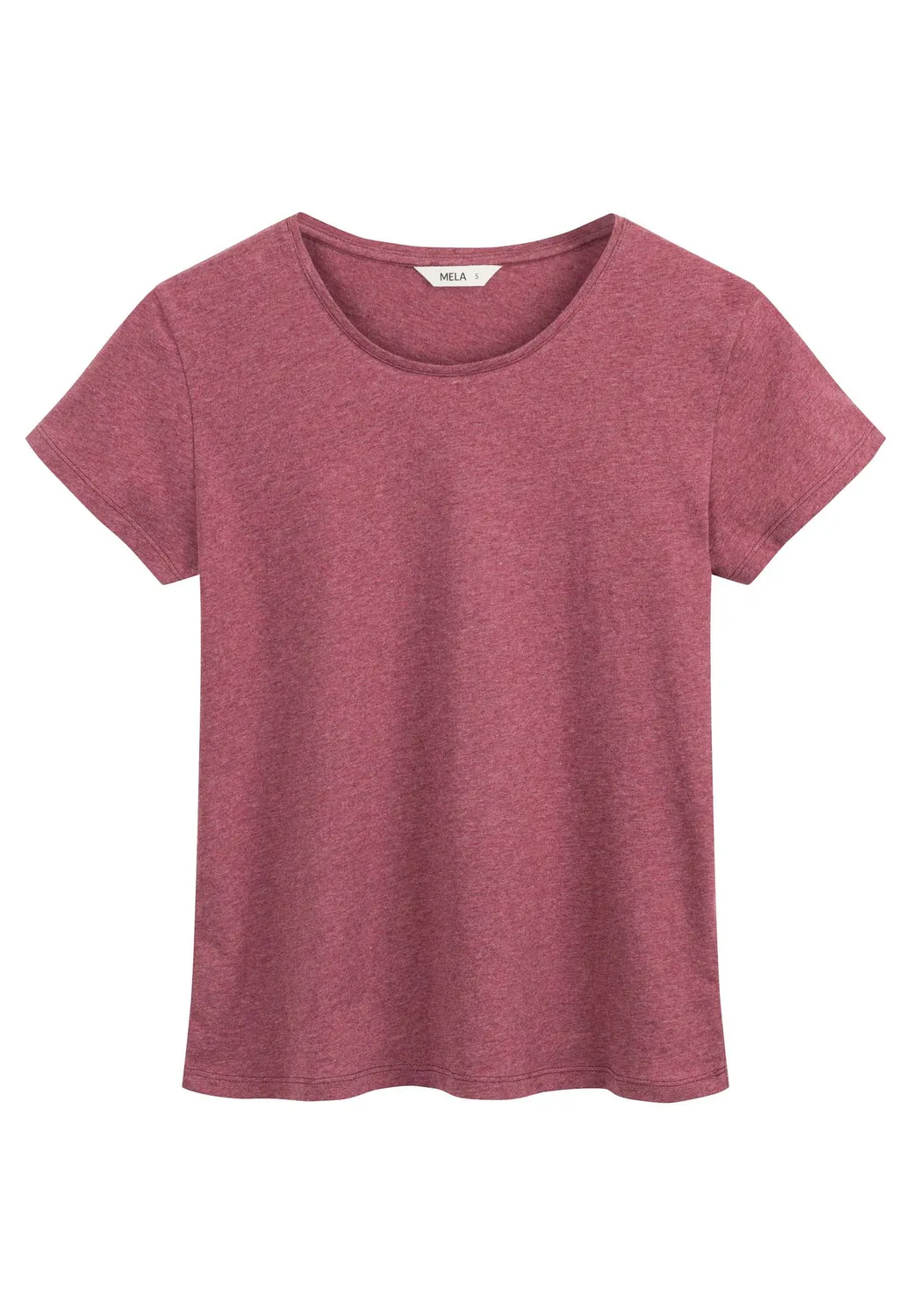 MELA LANISHA T-Shirt weiß Bio-Baumwolle tailliert