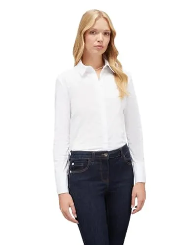 motivi Spring Summer 24 Popeline Hemdbluse Baumwolle Stretch