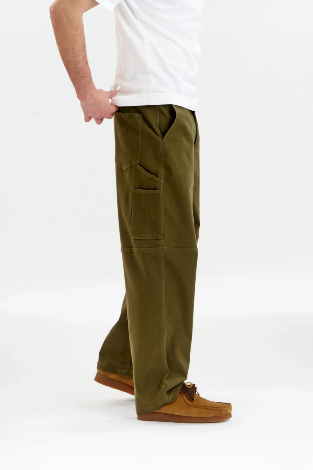 Komodo Theo Hose Grün Bio-Baumwolle