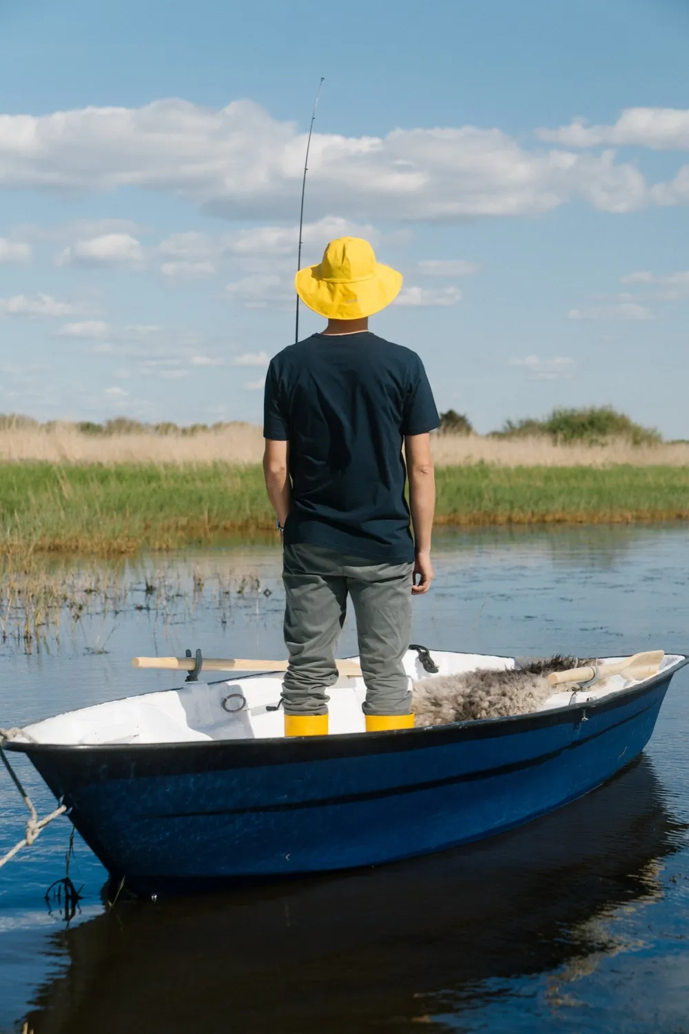 LAKOR No Catch T-Shirt Blueberry Bio-Baumwolle