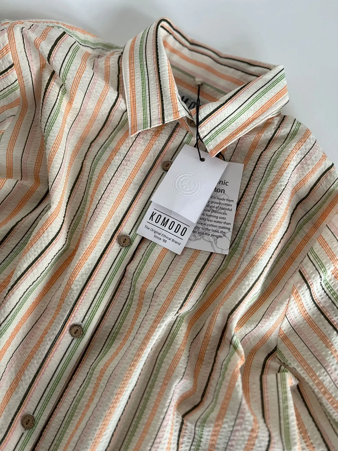 Komodo Jungle Bluse Candy-Streifen Gr.1 Bio
