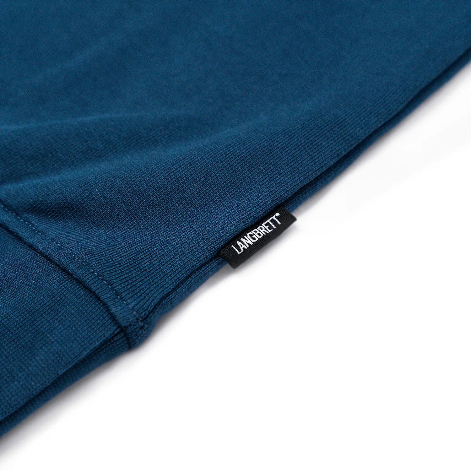 Langbrett Sweater Pullover Bio-Baumwolle dunkelblau