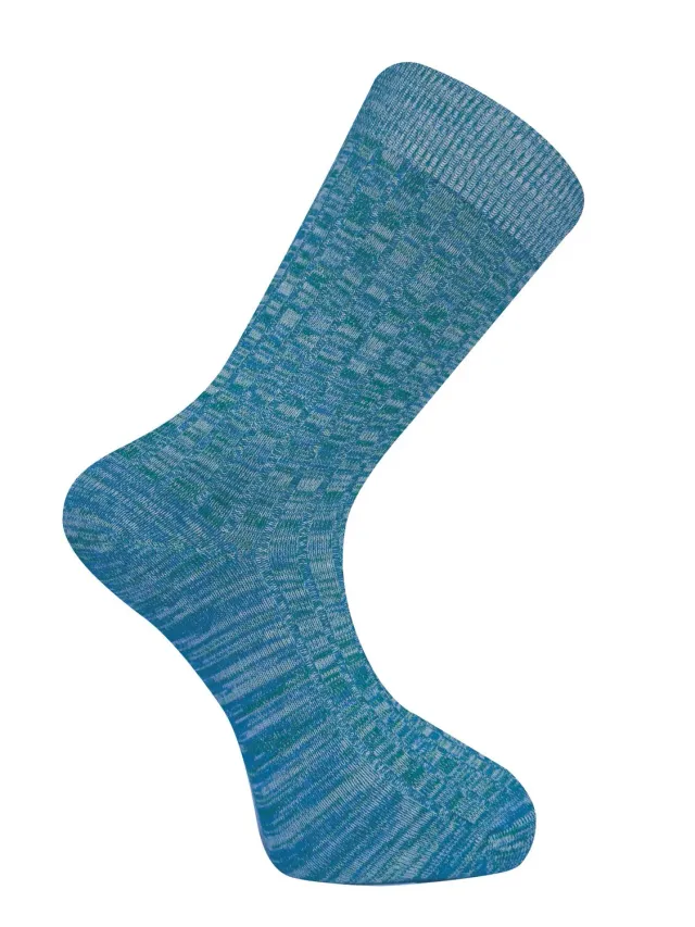 KOMODO TRI MARL Socken Ocean Bio-Baumwolle meliert