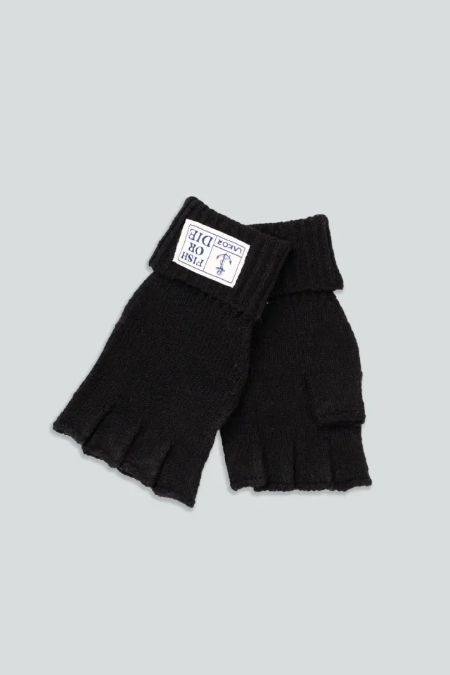 LAKOR Finger Walking Handschuhe Schwarz Onesize Wollmix