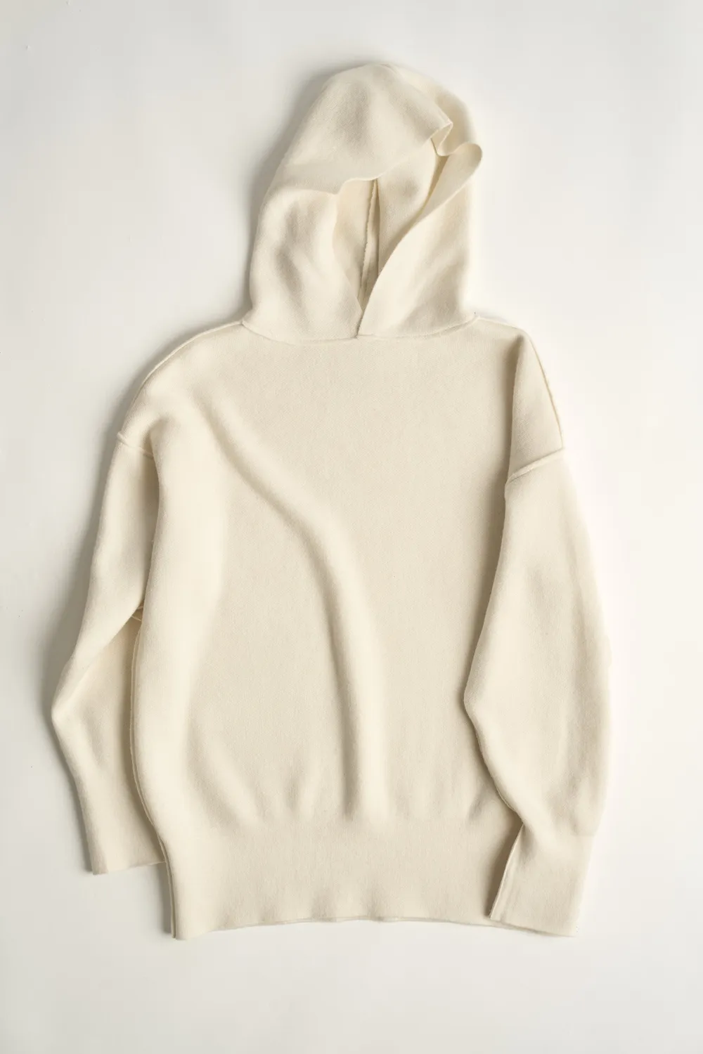 Oyuna Seku Hoodie Ivory reversibel Kaschmir