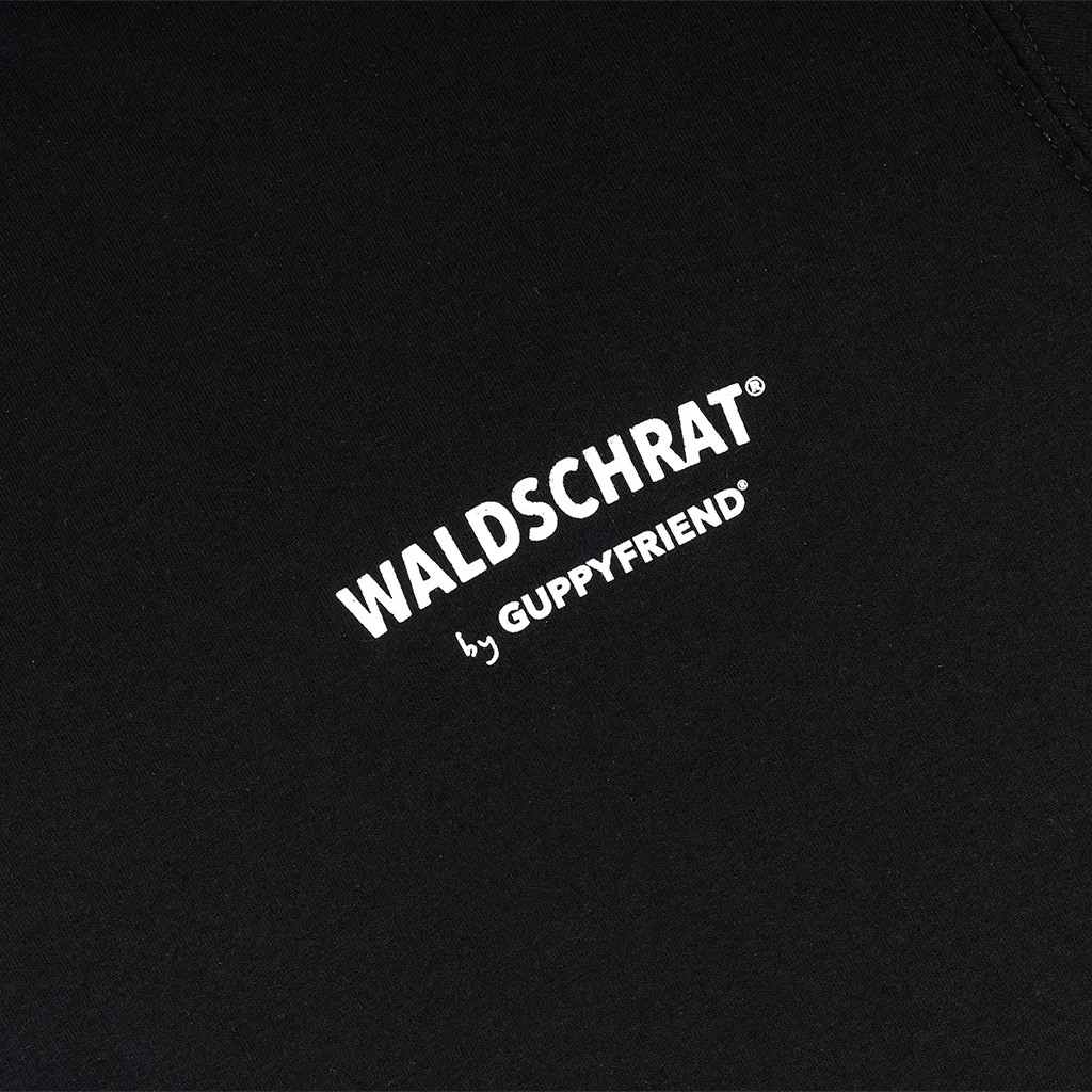 Langbrett HSD Waldschrat T-Shirt Bio-Baumwolle schwarz leicht