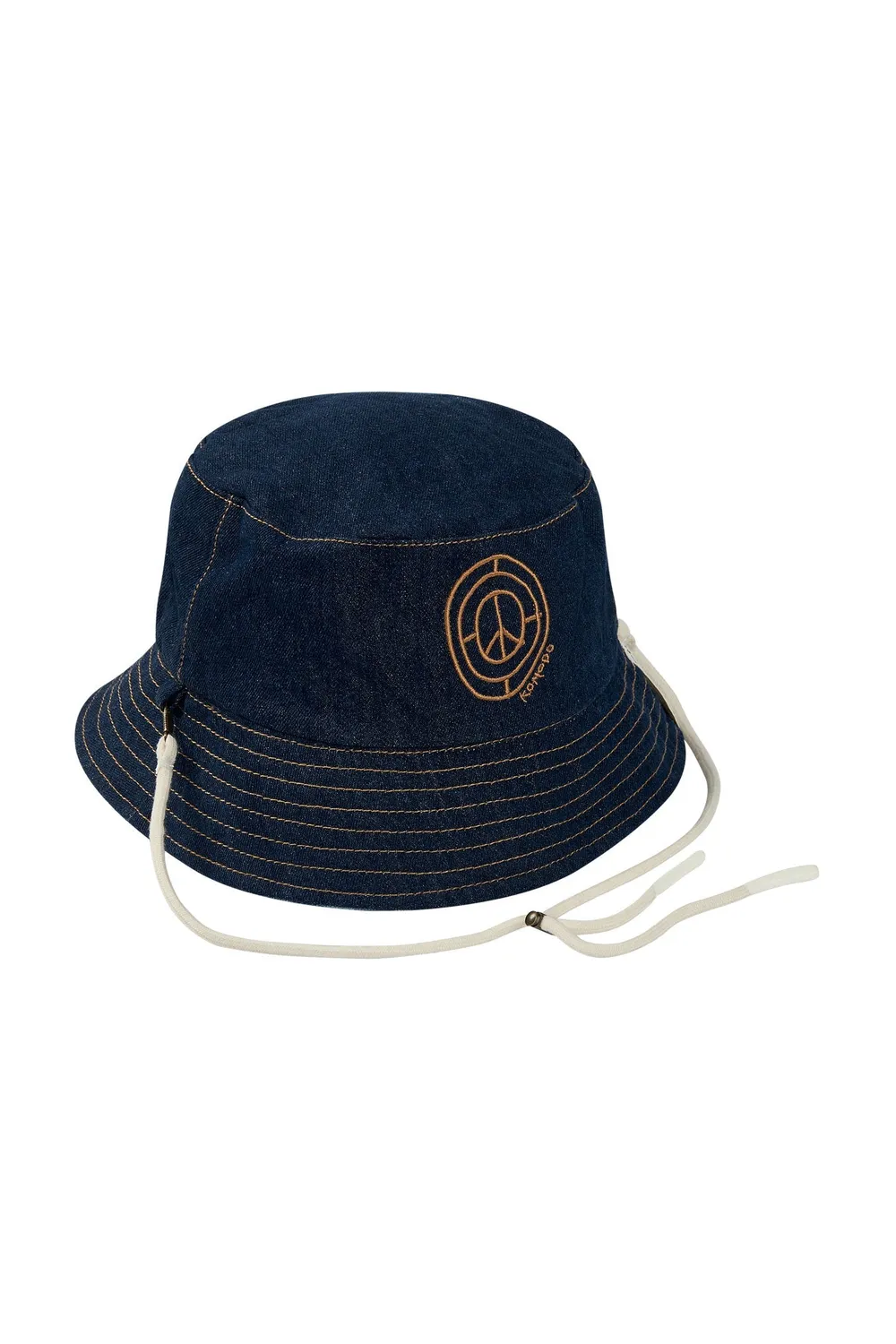 Komodo Petal Fischerhut Bio-Denim wendbar