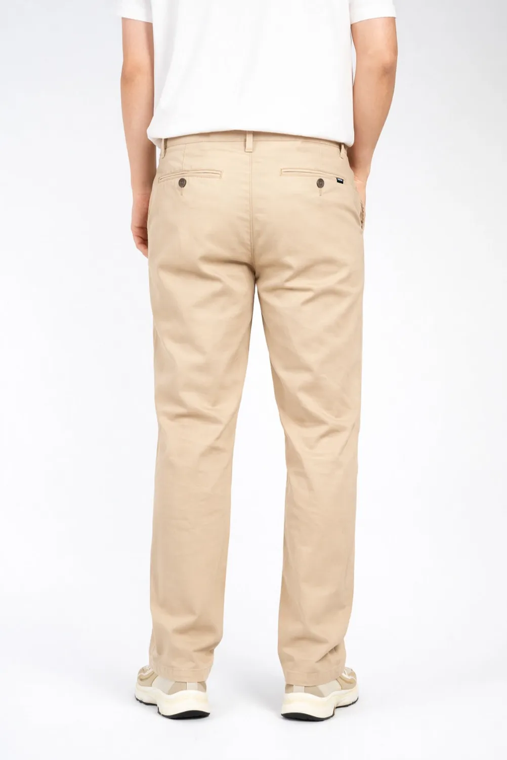 LAKOR Carnage Chino Pants Hose White Pepper Bio-Baumwolle