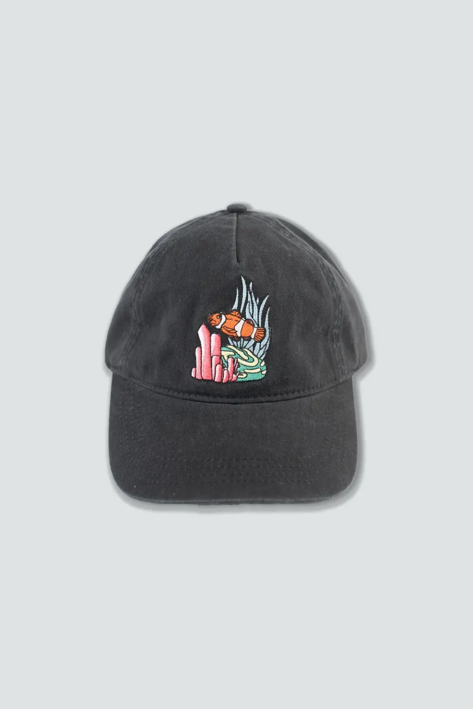 LAKOR Underwater Baseball Cap Schwarz aus Bio-Baumwolle