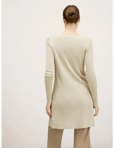 Motivi Cardigan lang Lurex Viskose ECOVERO