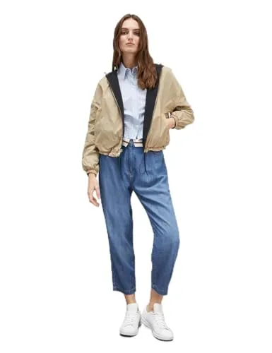Motivi Kurze Nylonjacke beidseitig Jacke Wendejacke