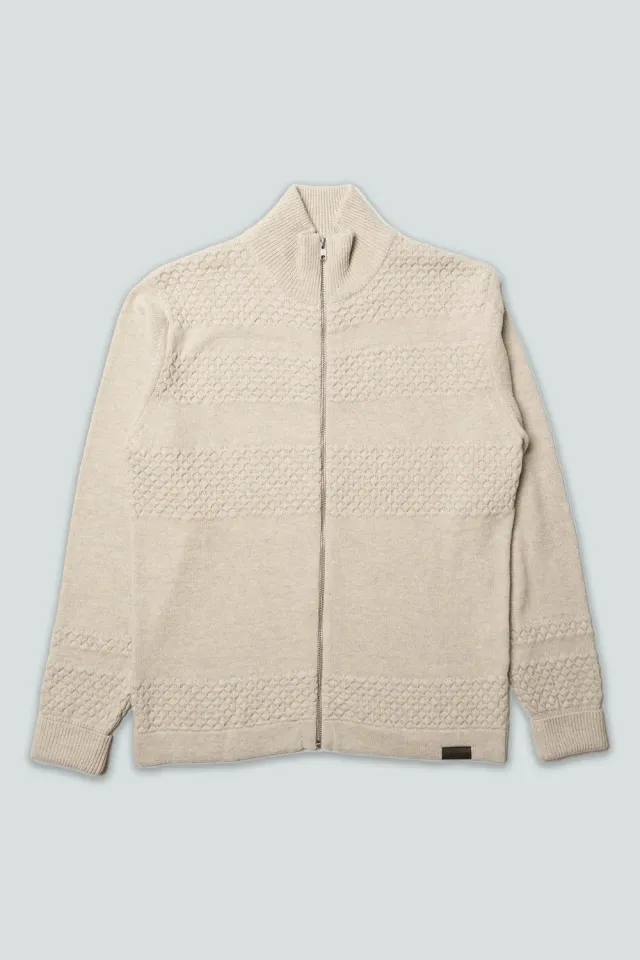 LAKOR Haddock Knit Strickpullover Off White Wolle