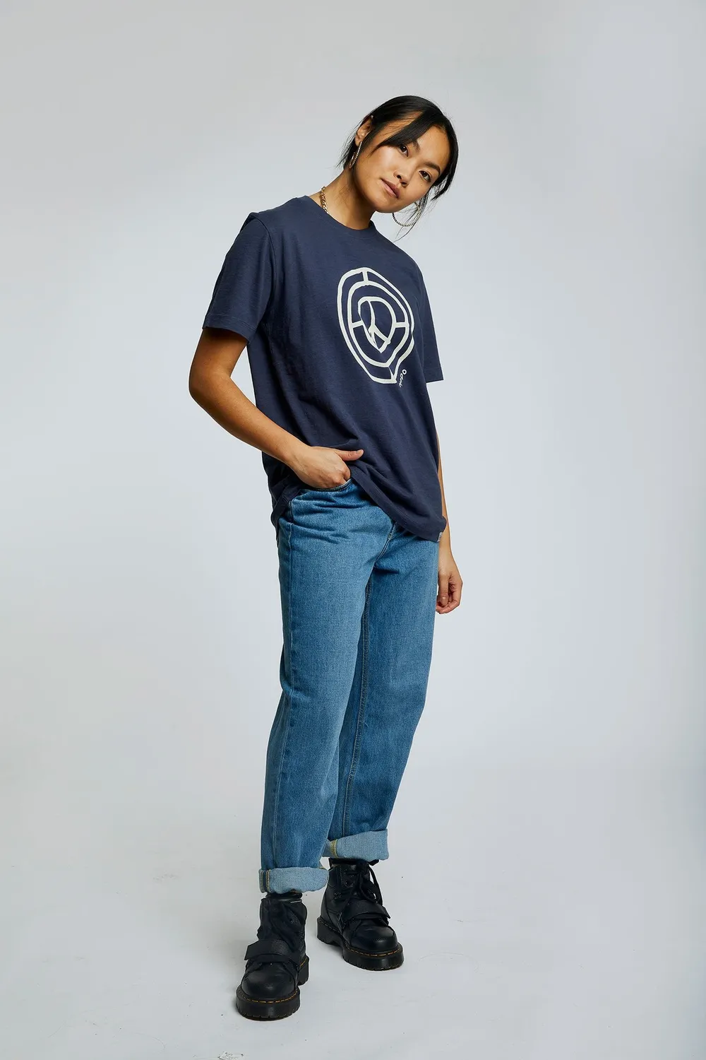 Komodo Sign of the Times T-Shirt Indigo Bio