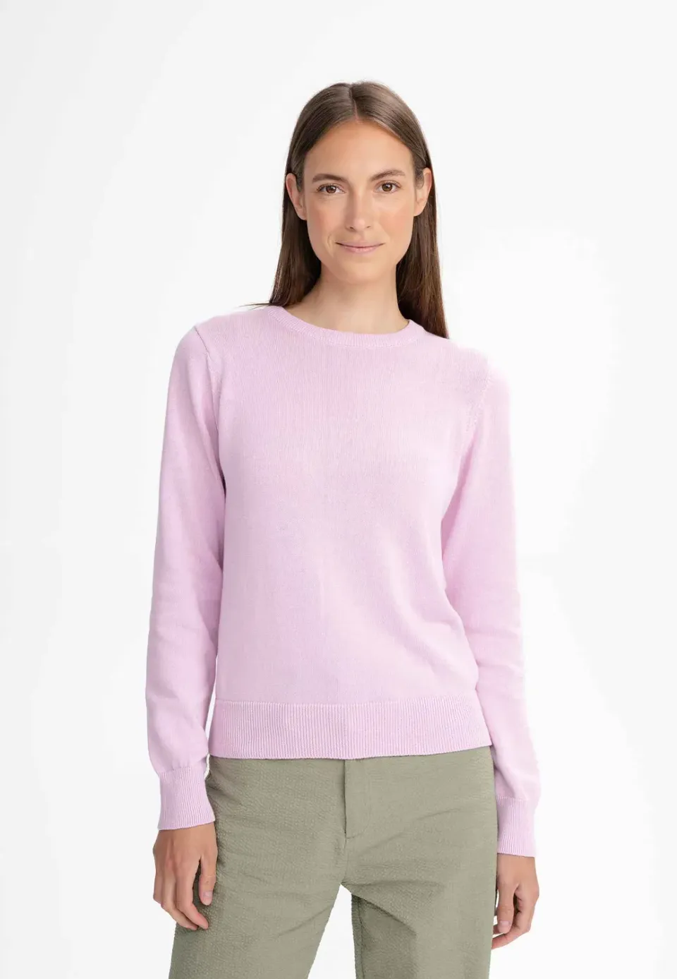 MELA DHANA Pullover schwarz Feinstrick Bio
