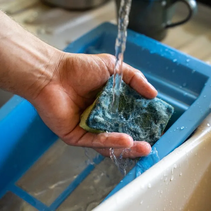 Langbrett Guppyfriend Waschbecken Filter Mikroplastik deutsch