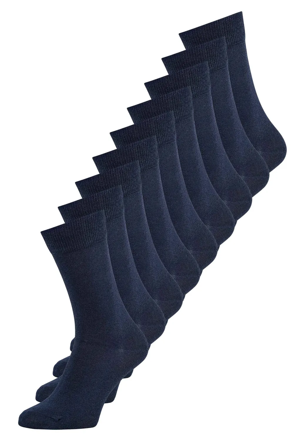 MELA Socken 10er Pack schwarz 39-42 Baumwolle