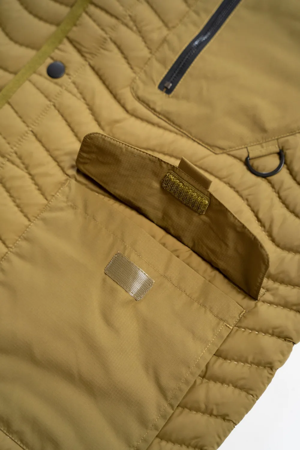 LAKOR Seaway Quilted Weste Grün Recycling