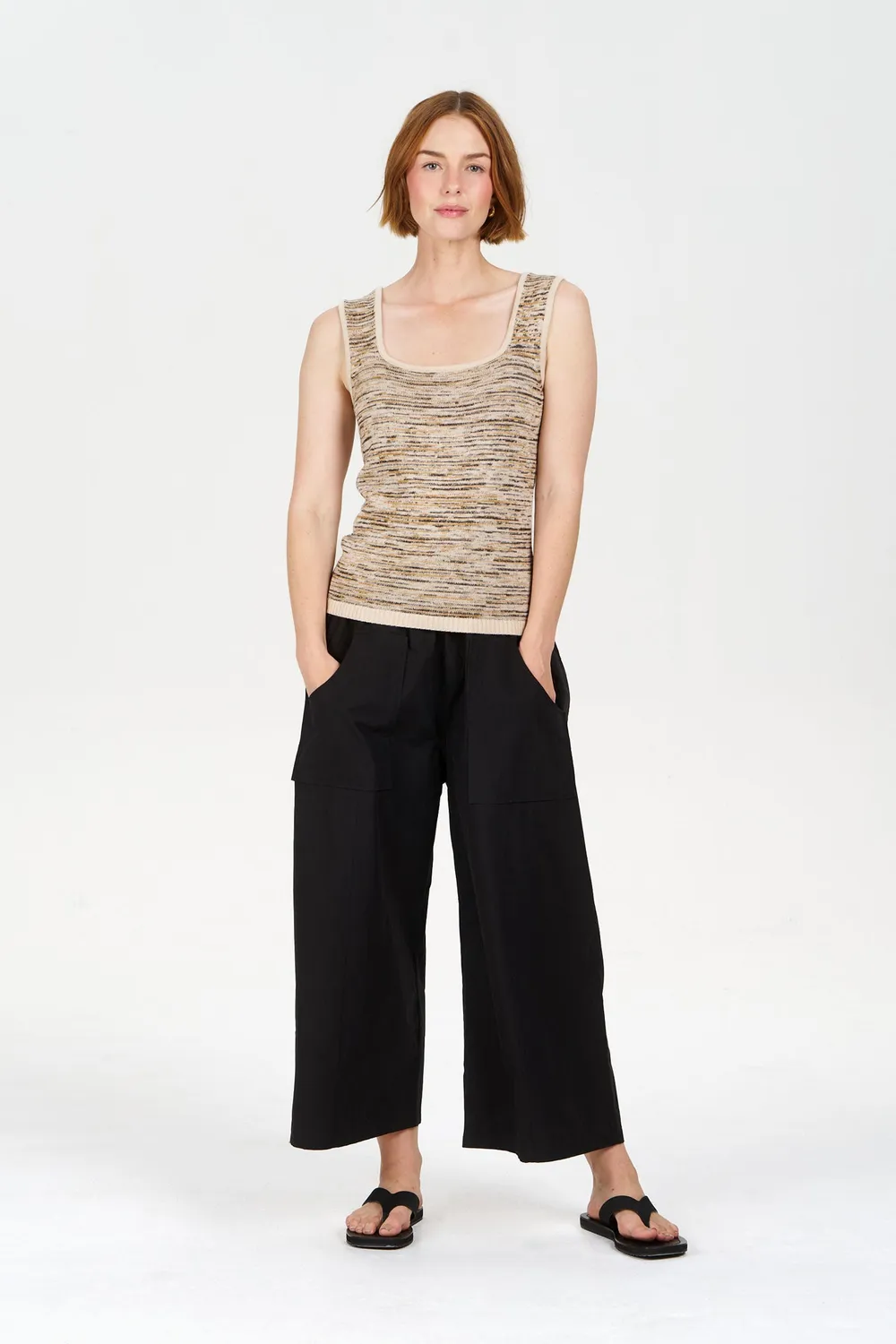 KOMODO POPPY Top Multi Bio-Baumwolle Träger
