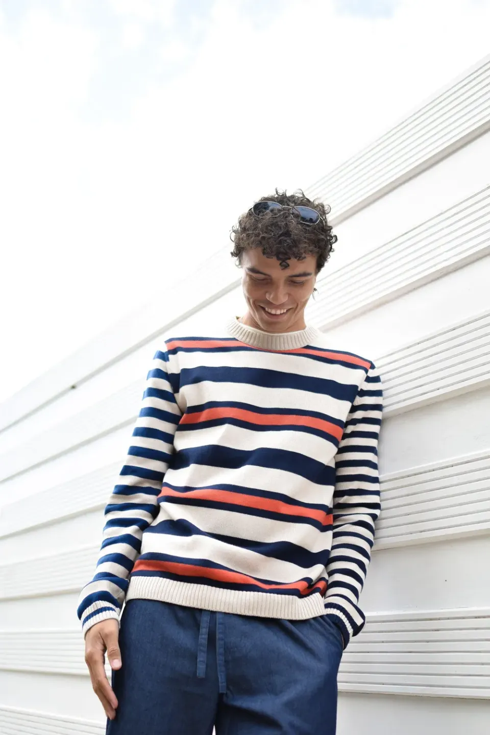 Komodo Mash Up Pullover Streifen Bio-Baumwolle