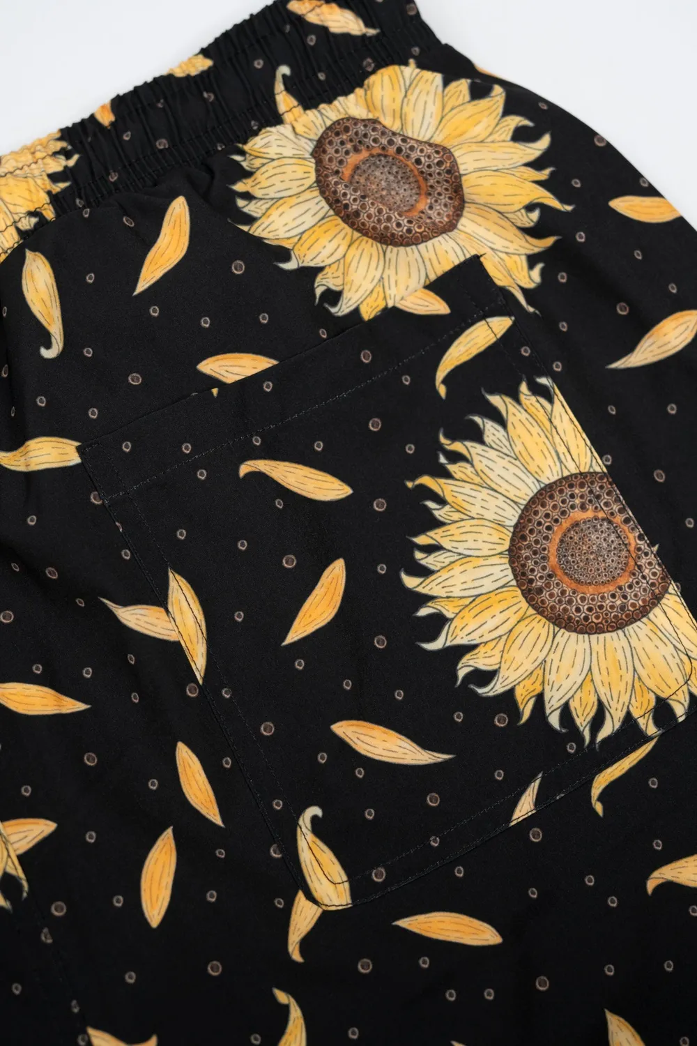 LAKOR Sunflower Swim Shorts Moonless Night recycelt