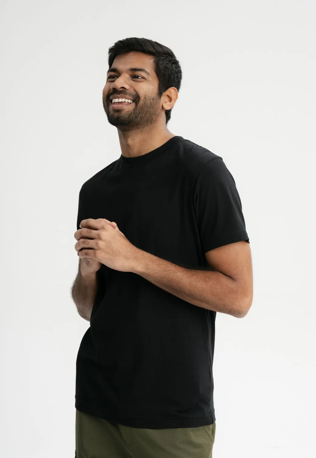 MELA AVAN T-Shirt weiß M Bio-Baumwolle