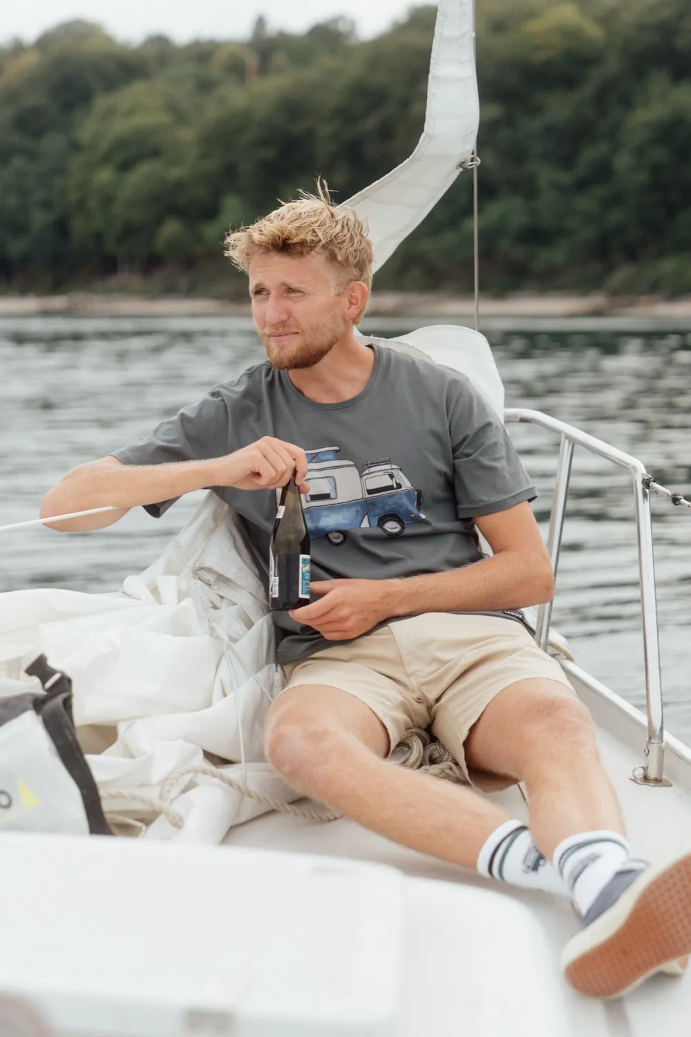 LAKOR Ocean Camper T-Shirt Urban Chic Bio