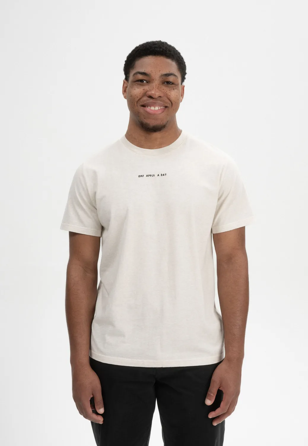 MELA Josha Artist Edition T-Shirt cream melange M Bio