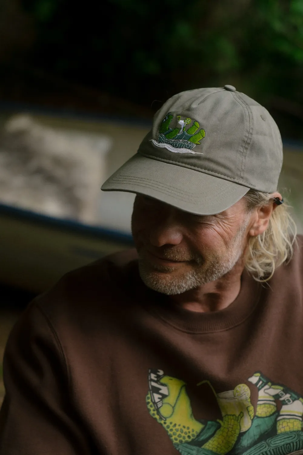 LAKOR Slow Flow Baseball Cap Army Bio-Baumwolle