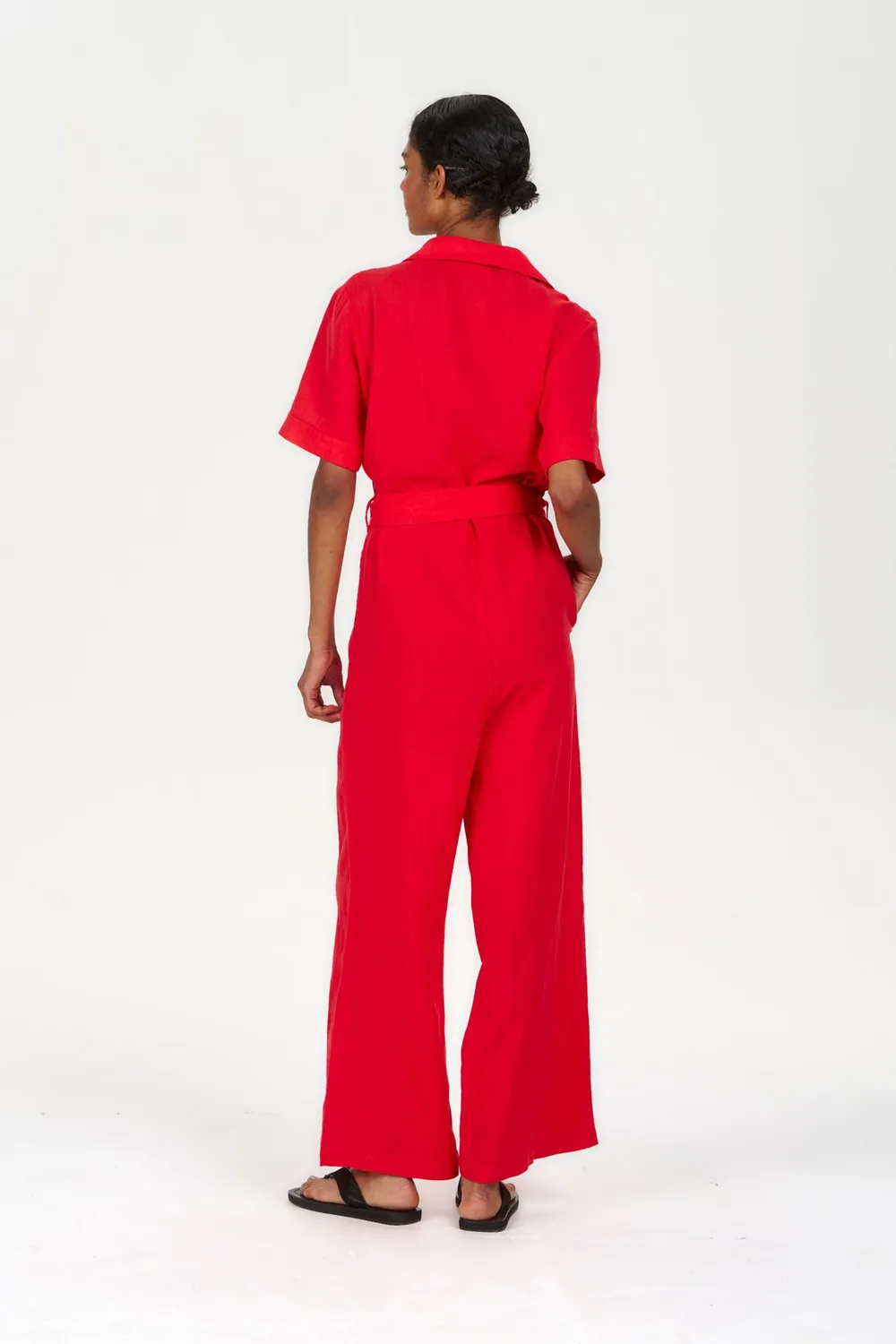 KOMODO AMARIE Jumpsuit Coral Tencel Damen Gr.38